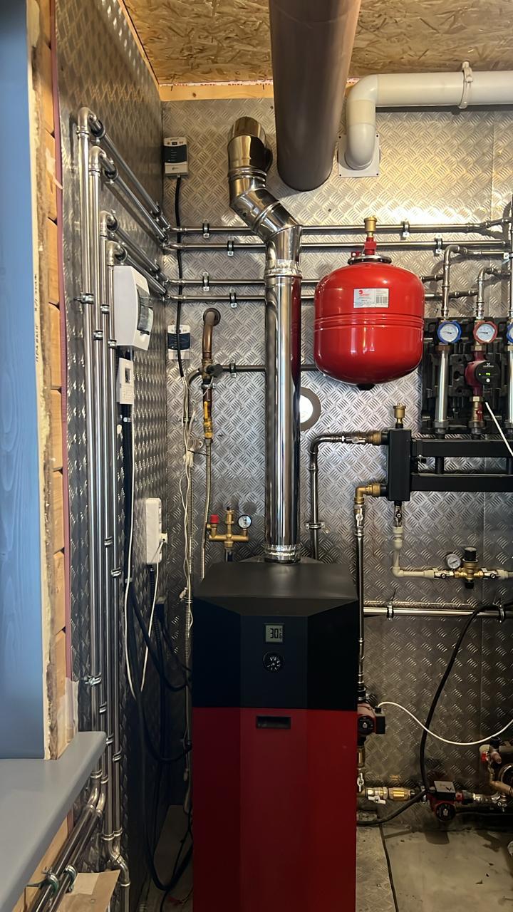 Современная котельная с расширительным баком